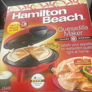 Hamilton beach quesadilla maker